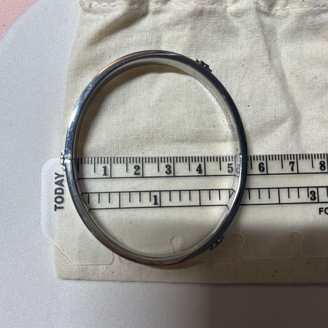 トリーバーチシルバーバングル