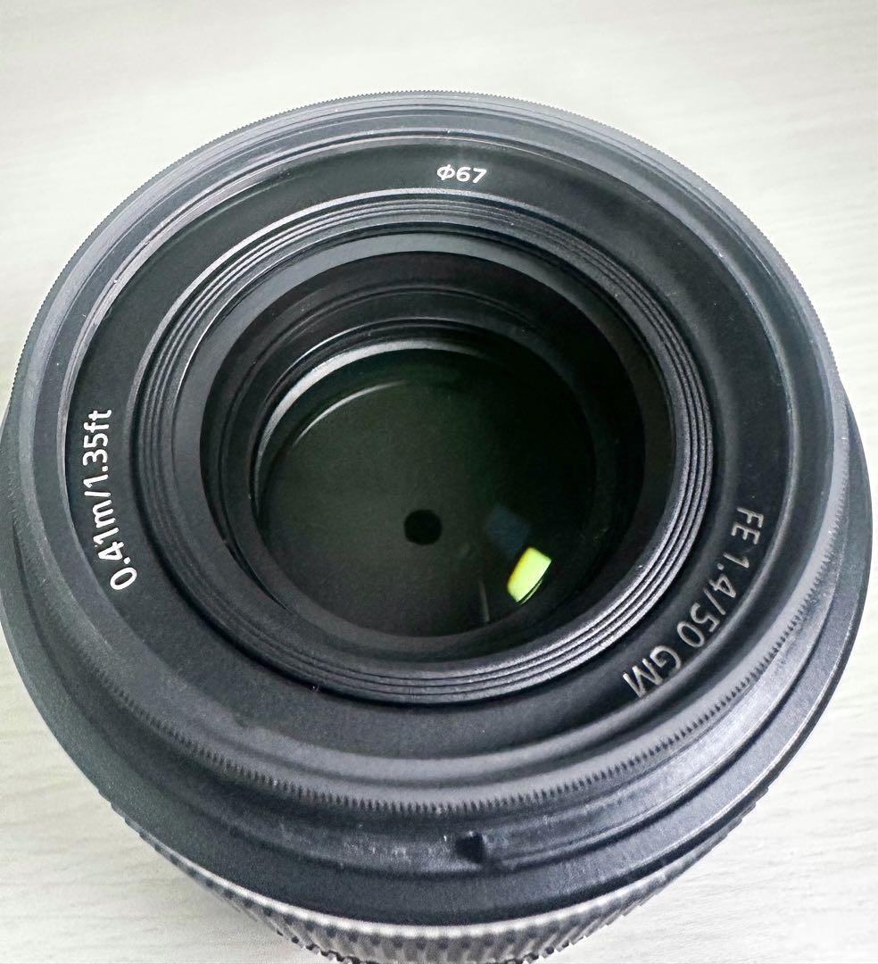 美品　SONY FE50mm f1.4 GM 保護フィルター付き