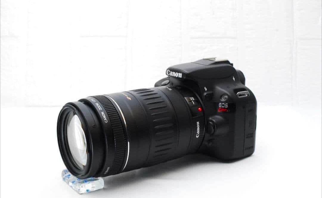 超望遠レンズ付✨Canon EOS Kiss X7✨ダブルレンズ✨