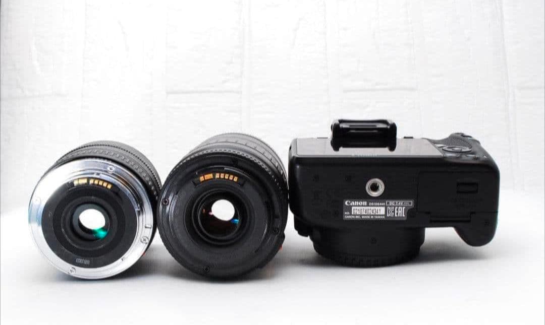 超望遠レンズ付✨Canon EOS Kiss X7✨ダブルレンズ✨