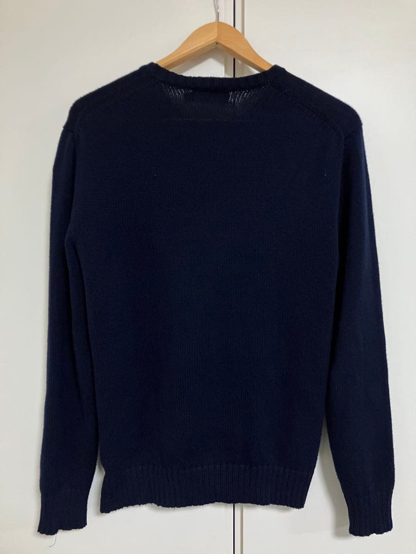 POLO RALPH LAUREN ポロラルフローレンの星条旗ニットセーター　紺