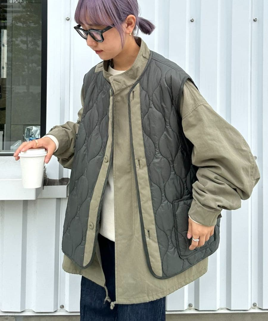 CIAOPANIC TYPYユニセックスマルチウェイM-65ショートモッズコート