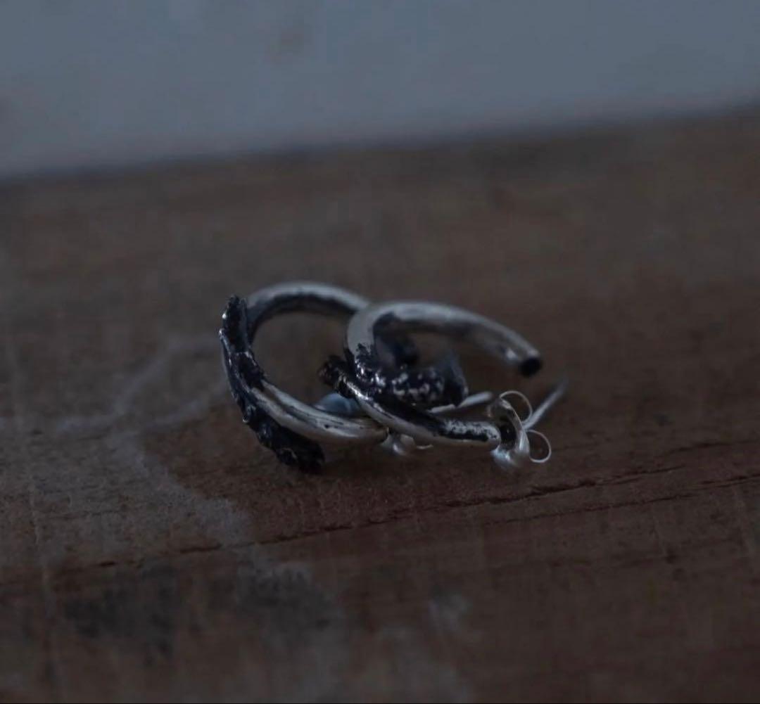 【VAINON】Destroyed Half Hoop Pierce左耳用