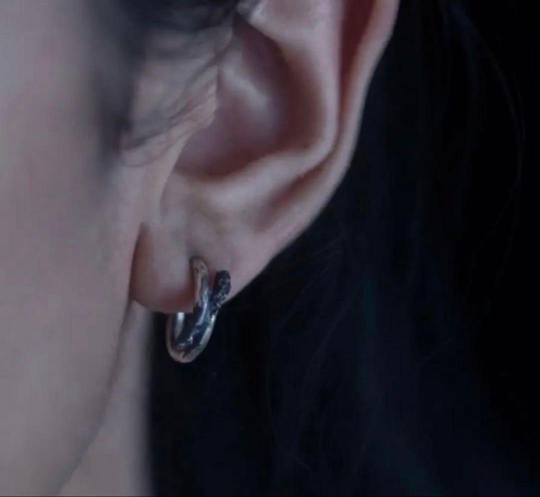 【VAINON】Destroyed Half Hoop Pierce左耳用