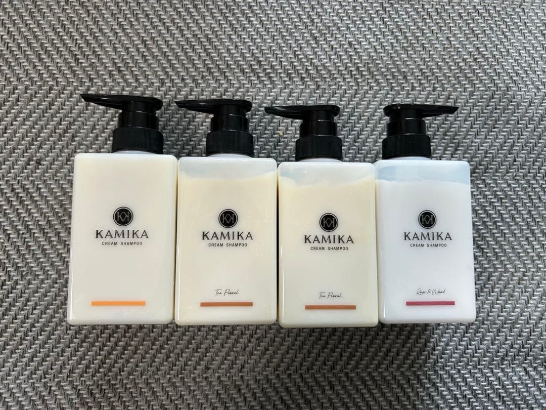 KAMIKA クリームシャンプー　4本