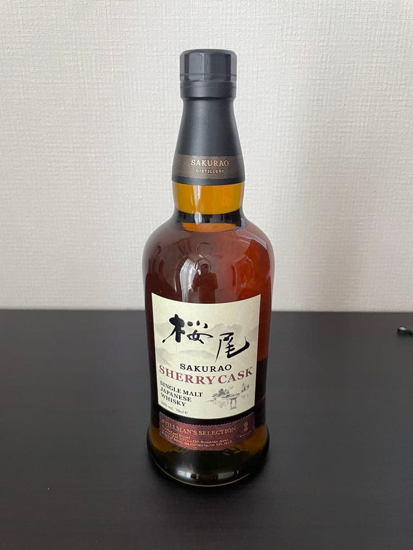 新品 SAKURAO SHERRY CASK 700ml 50%