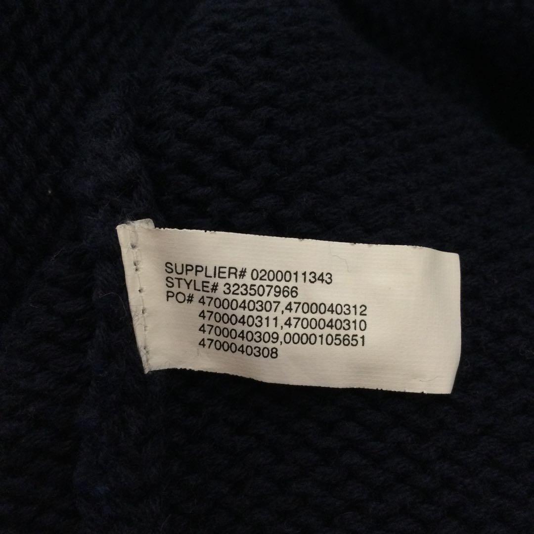 MY　ポロラルフローレン　コットンニットセーター　XL （赤4）