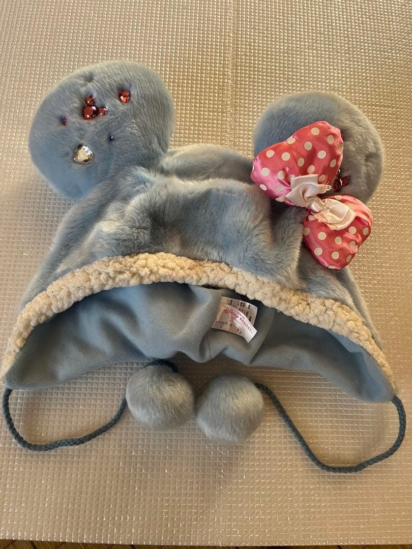 ディズニー ファンキャップ 水色