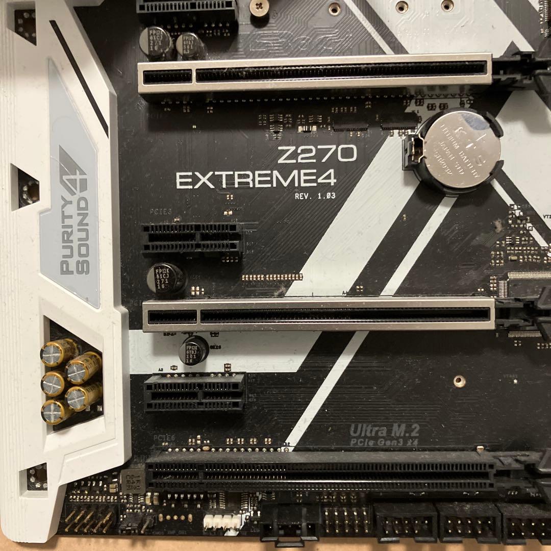 ASRock Z270 EXTREME4 マザーボー※CPU、メモリ付属