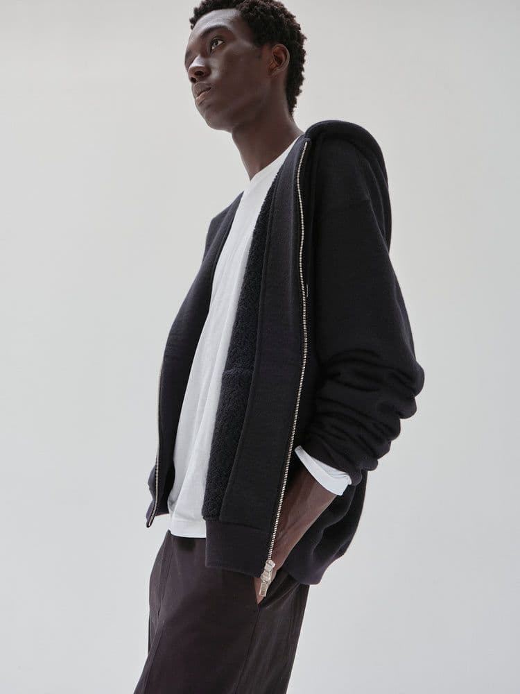 こ*ん様 cash & barba ベビーソモウフリースパーカー Black 3