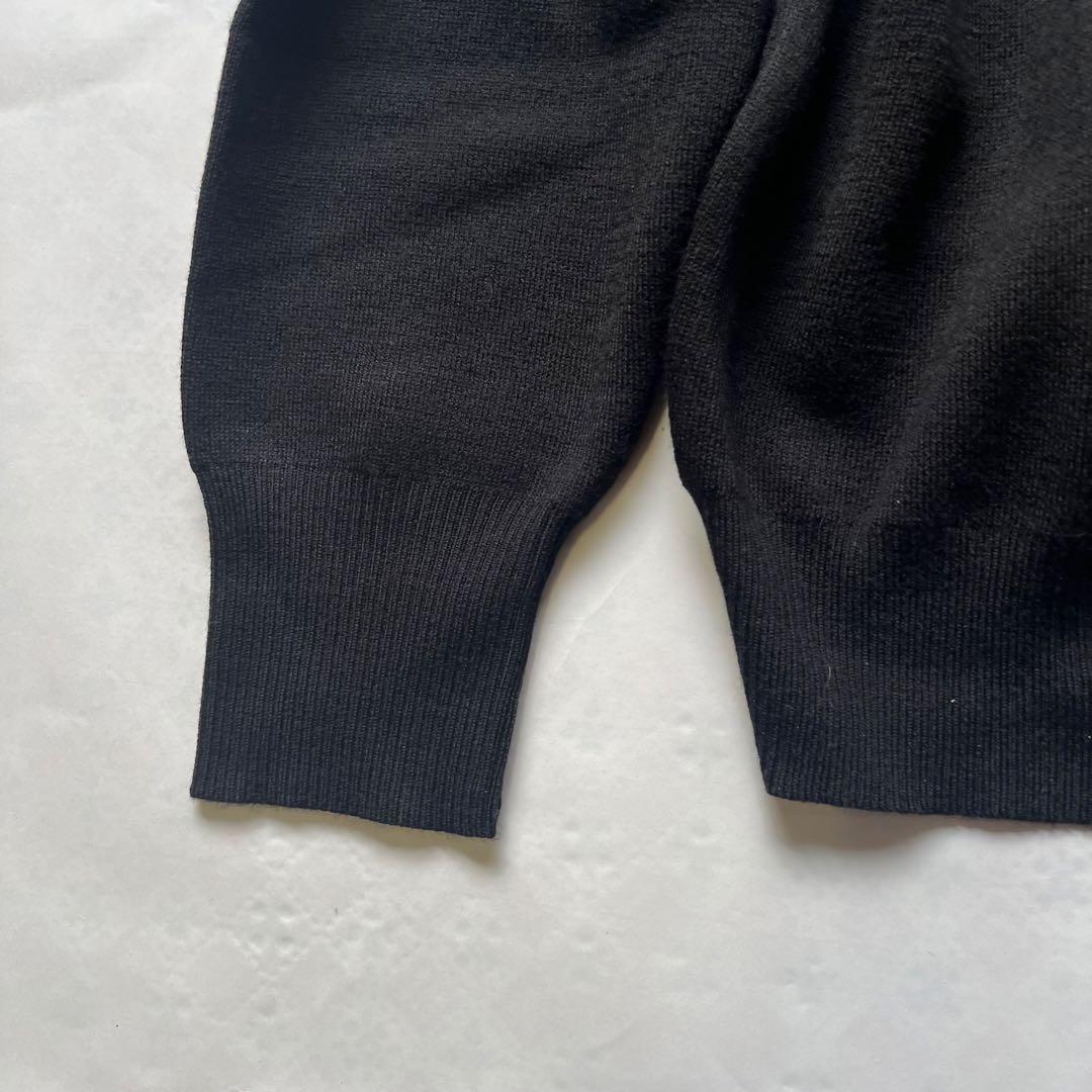 【UNIQLO:U】ダブルフェイスフルジップジャケット XXL BLACK