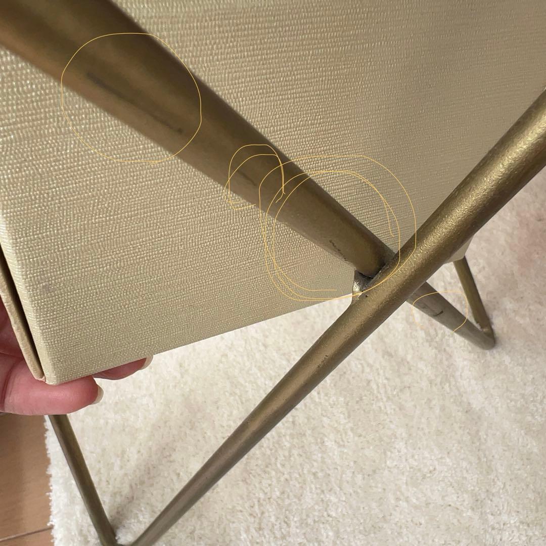 ZARA マーブルサイドテーブル 大理石天板