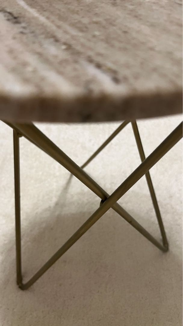 ZARA マーブルサイドテーブル 大理石天板