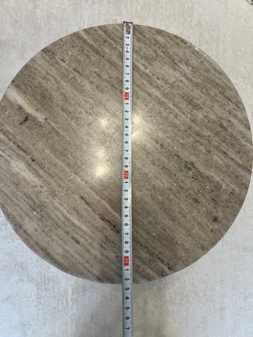 ZARA マーブルサイドテーブル 大理石天板