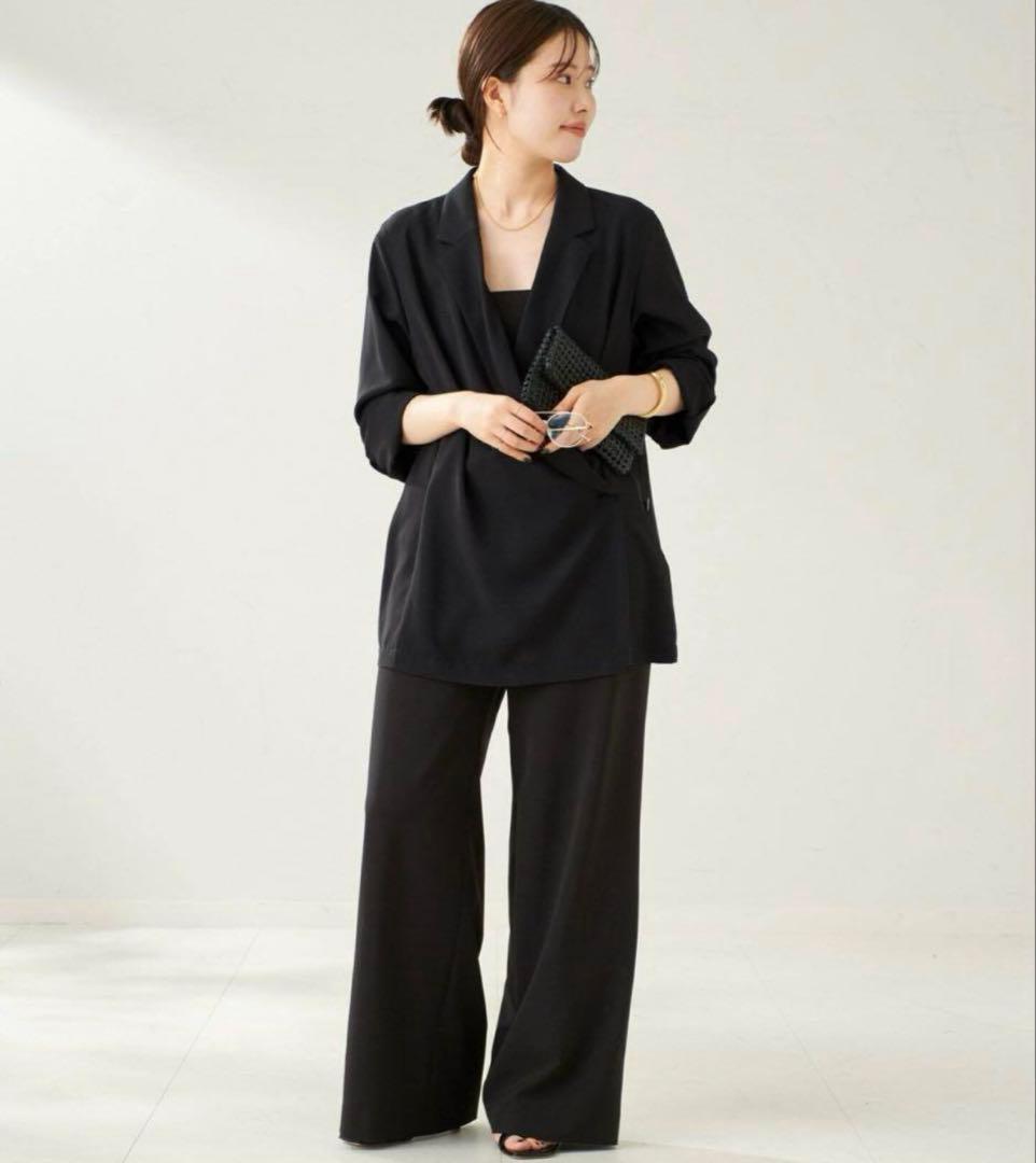 【美品】Plage Cache Coeur ジャケット ブラック 黒 36