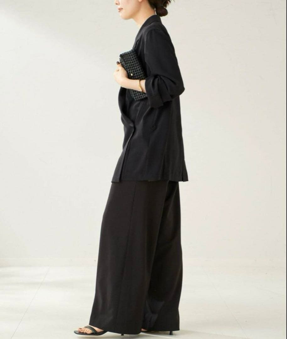 【美品】Plage Cache Coeur ジャケット ブラック 黒 36