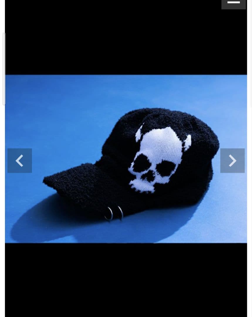 すん。 Gamchu【ガムチュ】ボクの角を隠してほしいお帽子 黒