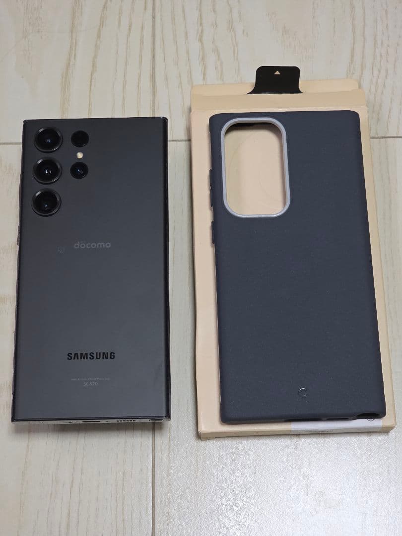 Galaxys23ultra docomoSiMフリー極美品！ブラック512GB