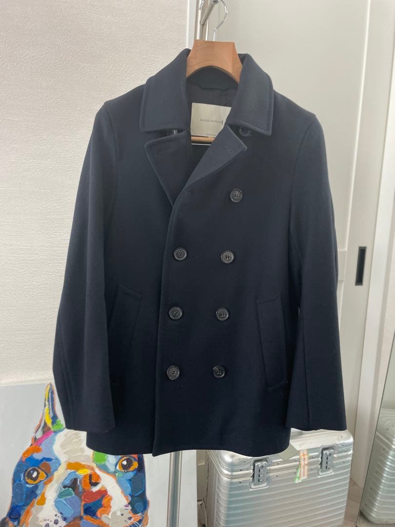 MACKINTOSH ネイビー ピーコート