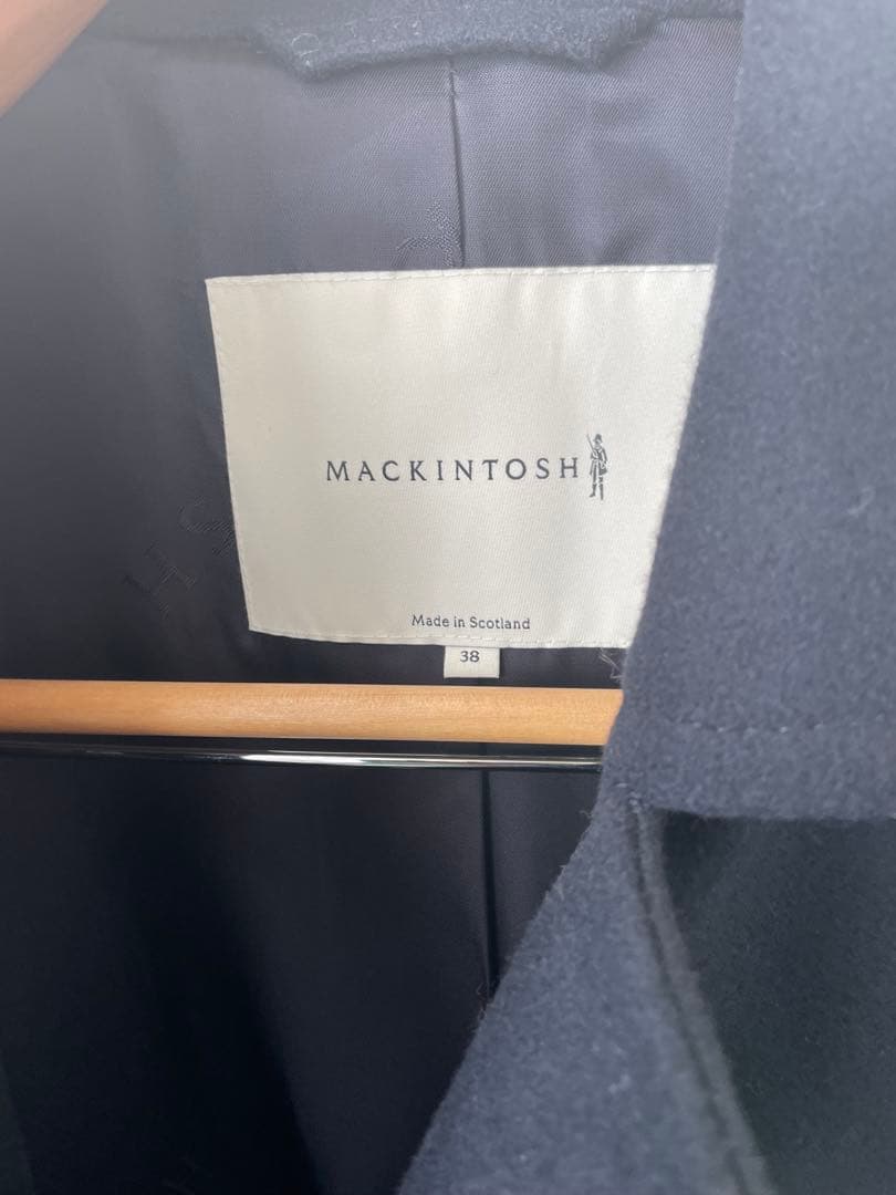 MACKINTOSH ネイビー ピーコート