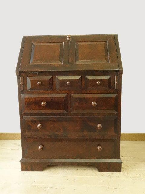 松本民芸家具　ライティング　ビューロー　USED　再塗装済