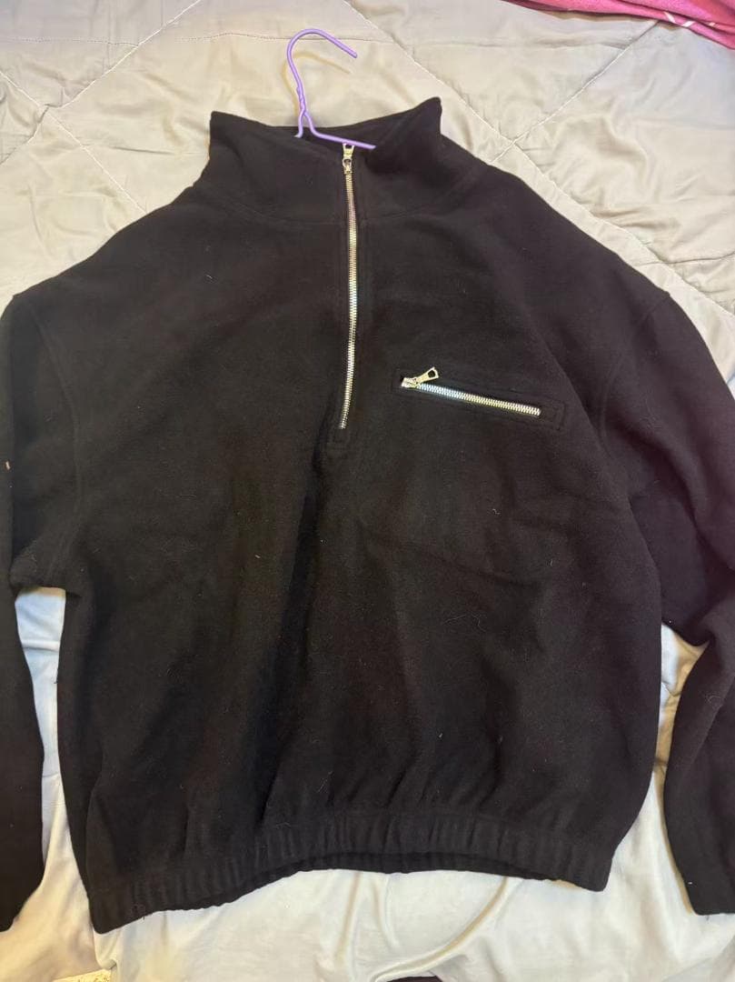 即日発送 rier リア natural wool fleece M