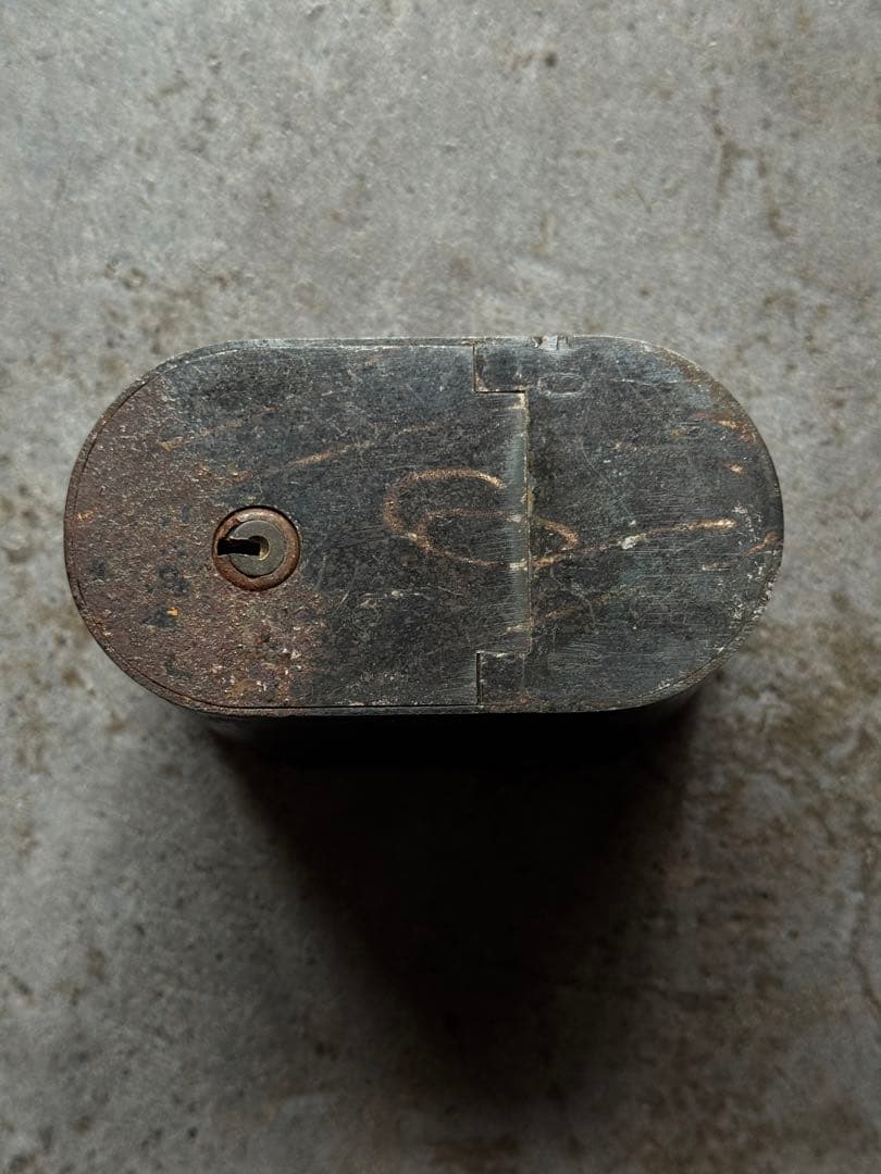 d*9様 アンティーク　Japanned copper バンク　ジャパンカ