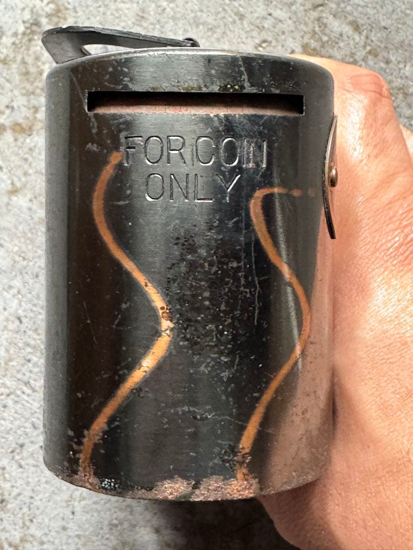 d*9様 アンティーク　Japanned copper バンク　ジャパンカ