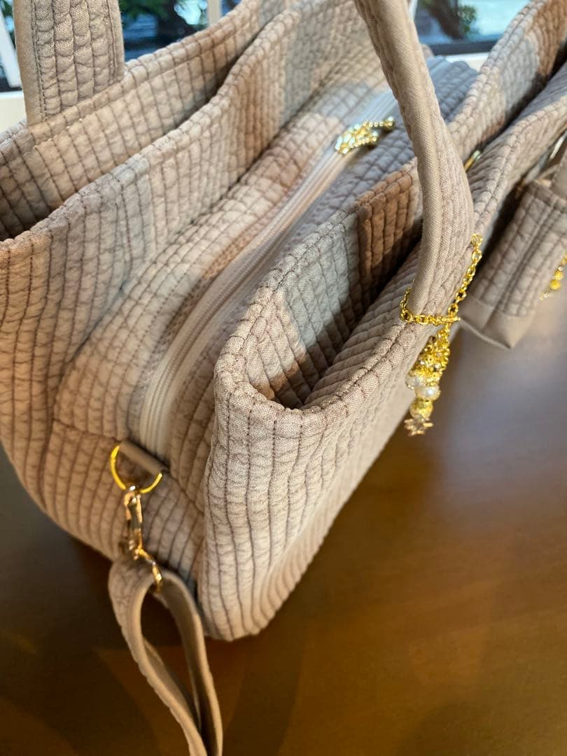 erika__ism様 3ルームズ　スクエア　オムツポーチ　ヌビバッグ