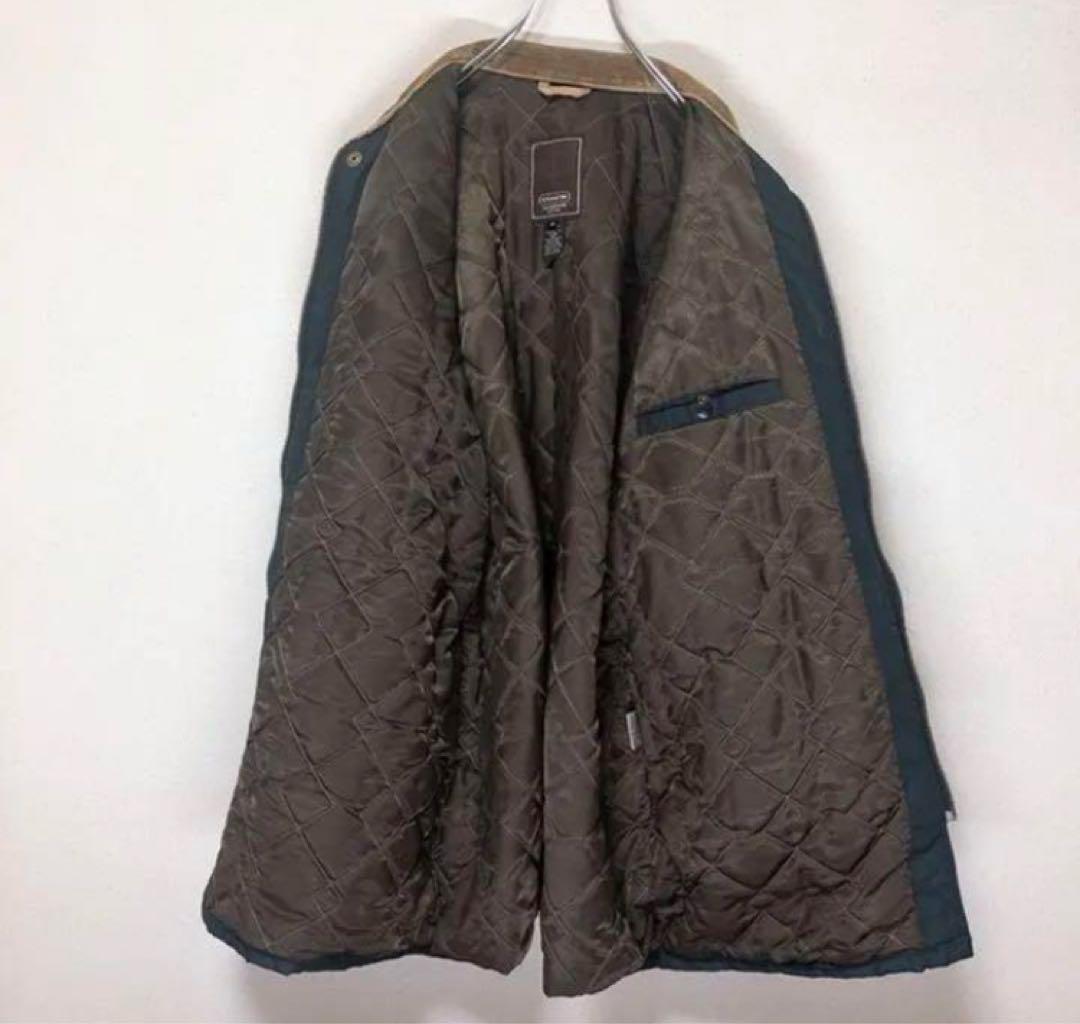 【COACH】激レア　コーチ　ハンティングジャケット　コート　コーデュロイ襟