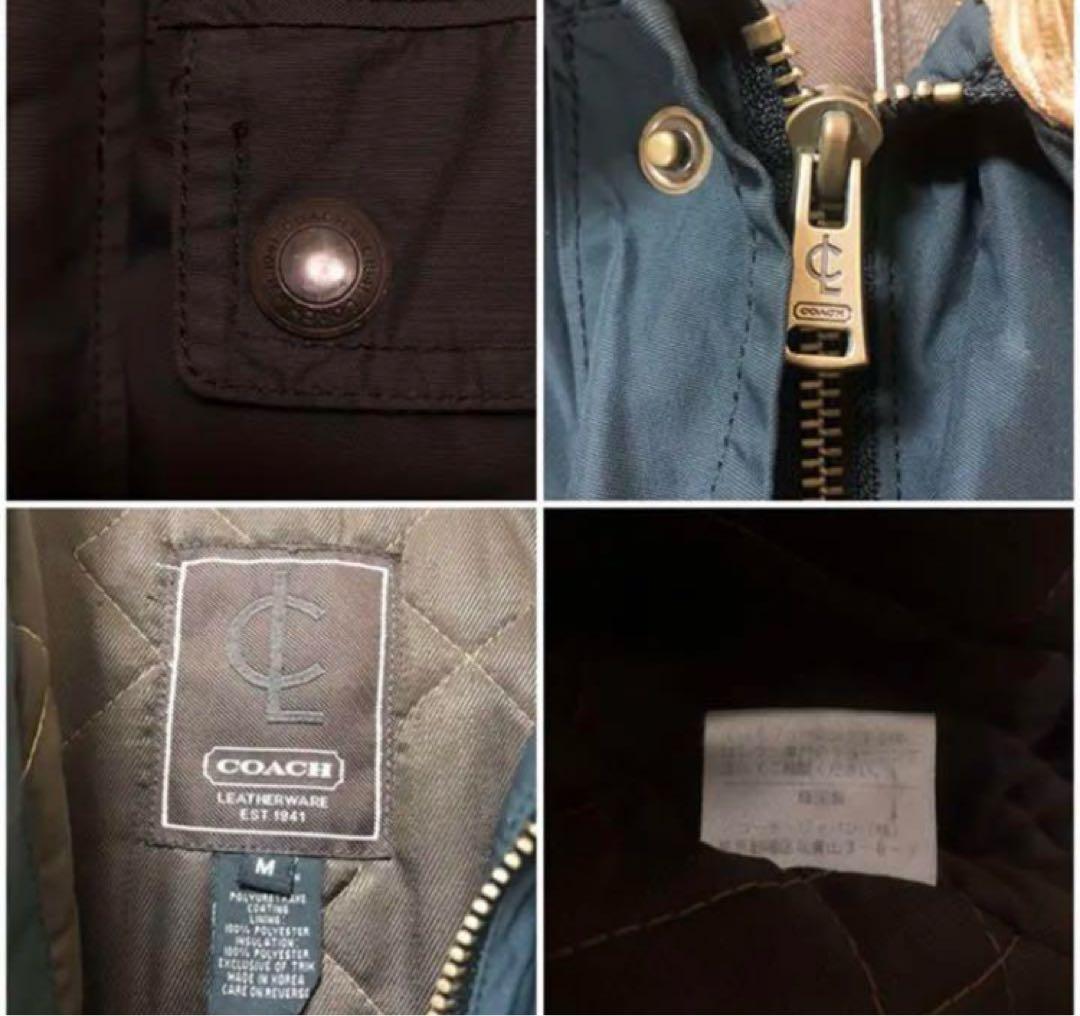 【COACH】激レア　コーチ　ハンティングジャケット　コート　コーデュロイ襟