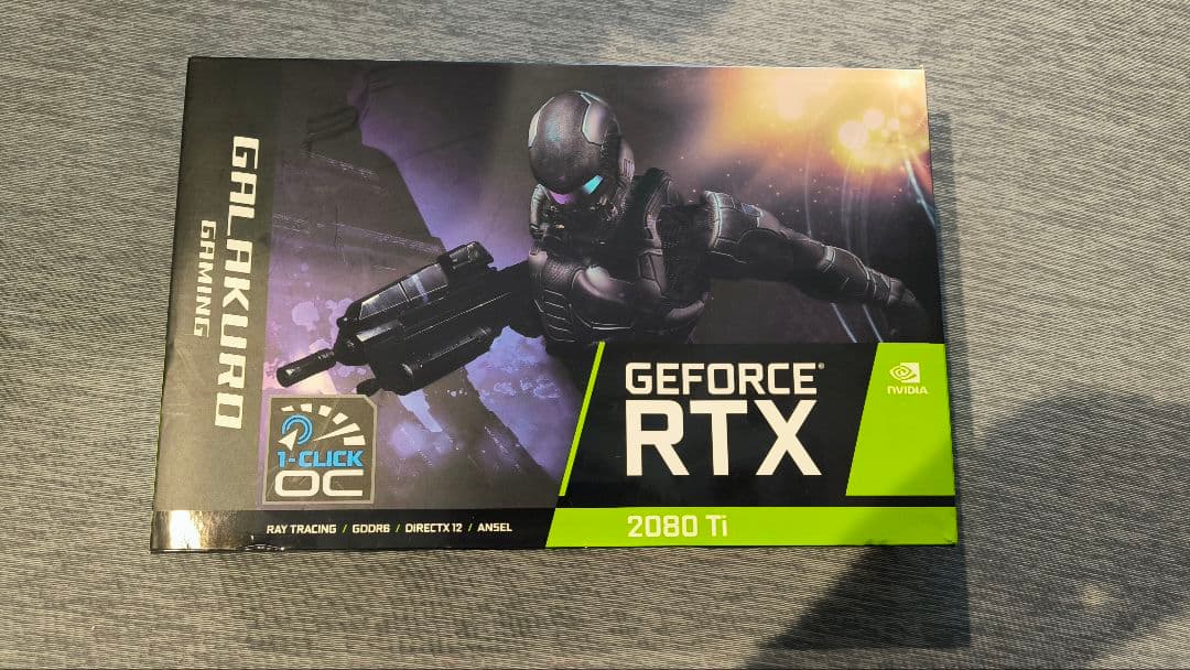 GALAKURO GeForce RTX 2080 Ti 本体