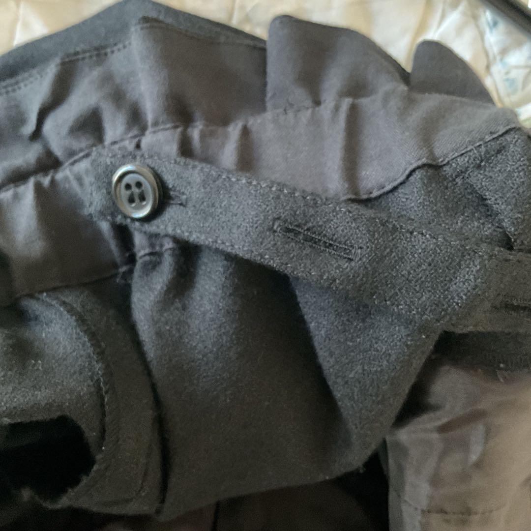 シーニュ　cygne ウエストギャザータックサスペンダーパンツ　ブラック　0