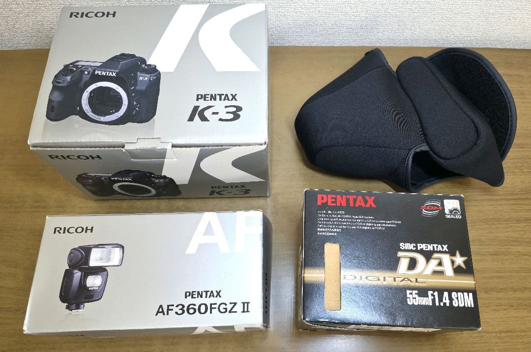【美品】PENTAX K-3、単焦点レンズ、ストロボフルセット おまけ付き