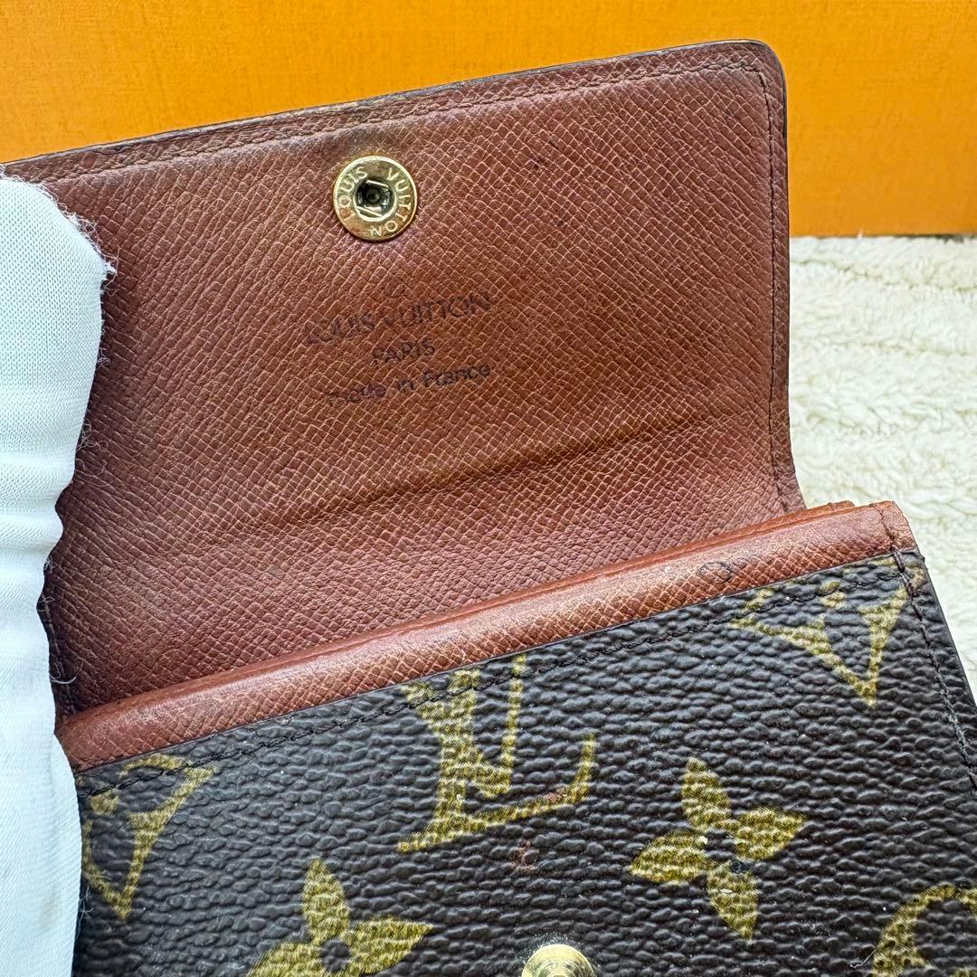 ルイヴィトン　モノグラム　ポルトモネ　プラ　ケース