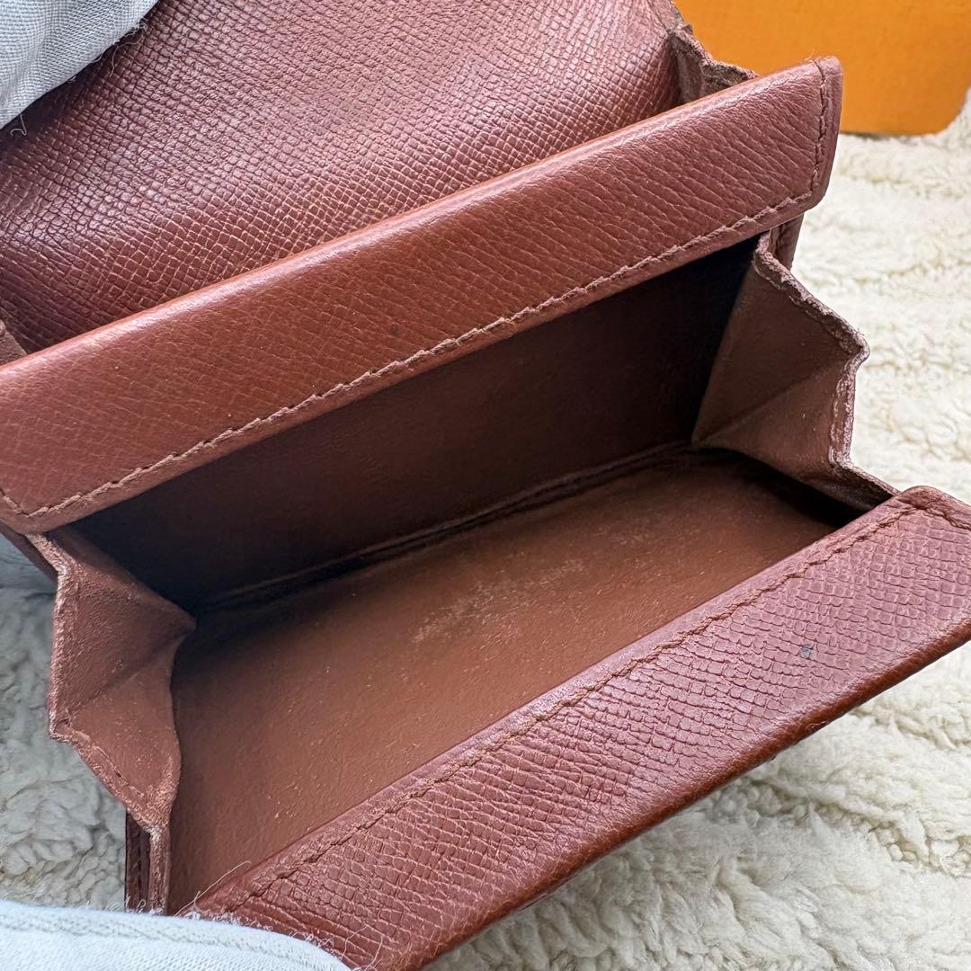 ルイヴィトン　モノグラム　ポルトモネ　プラ　ケース