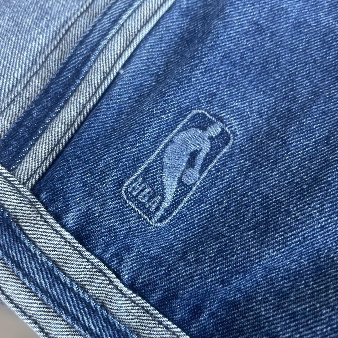 Just Don ジャストドン　デニムショートパンツ　バスパン　Lakers