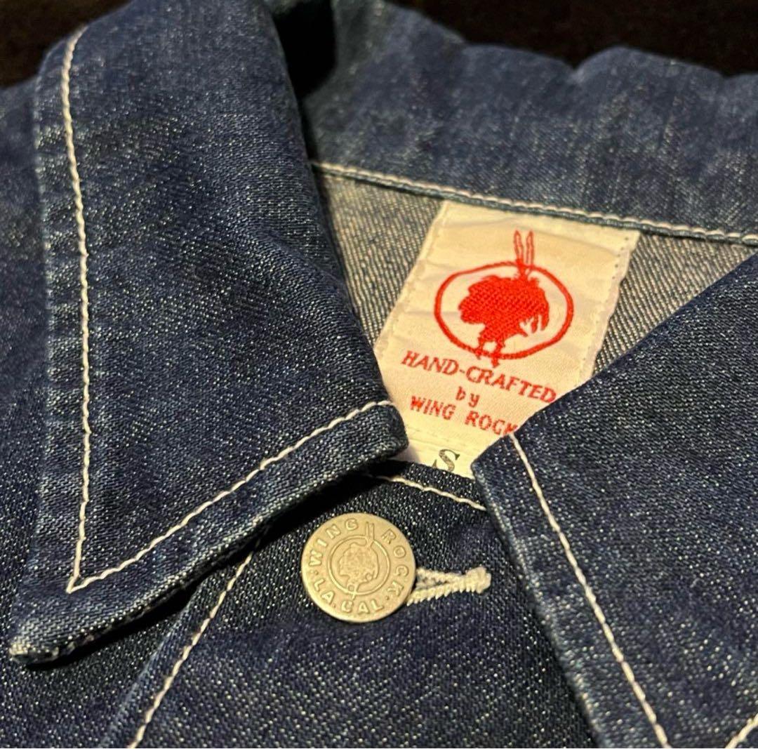 超激レア　初期　オールド　WINGROCK デニムカバーオール　ゴローズ