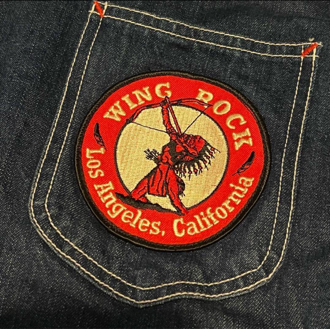 超激レア　初期　オールド　WINGROCK デニムカバーオール　ゴローズ