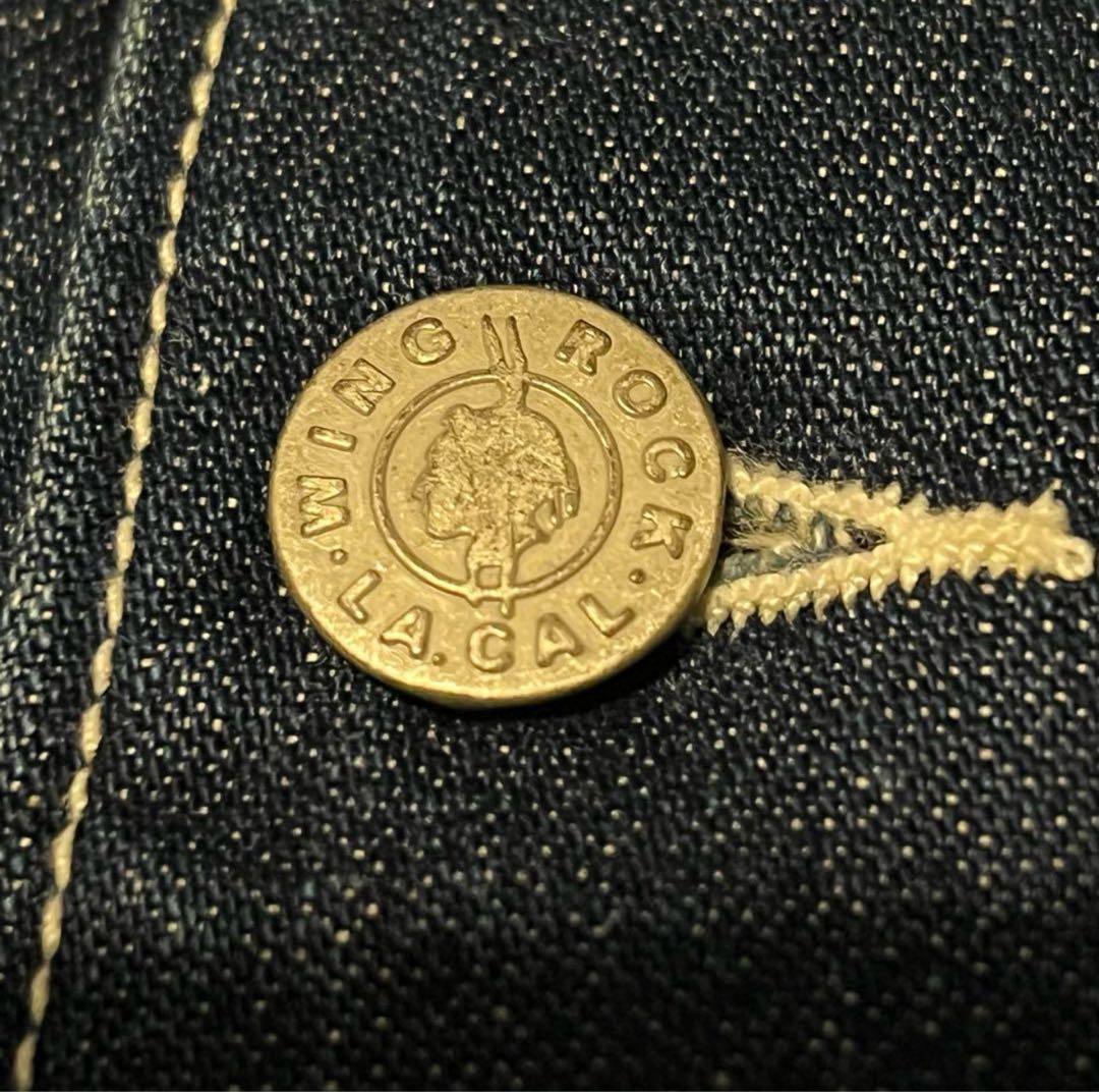 超激レア　初期　オールド　WINGROCK デニムカバーオール　ゴローズ