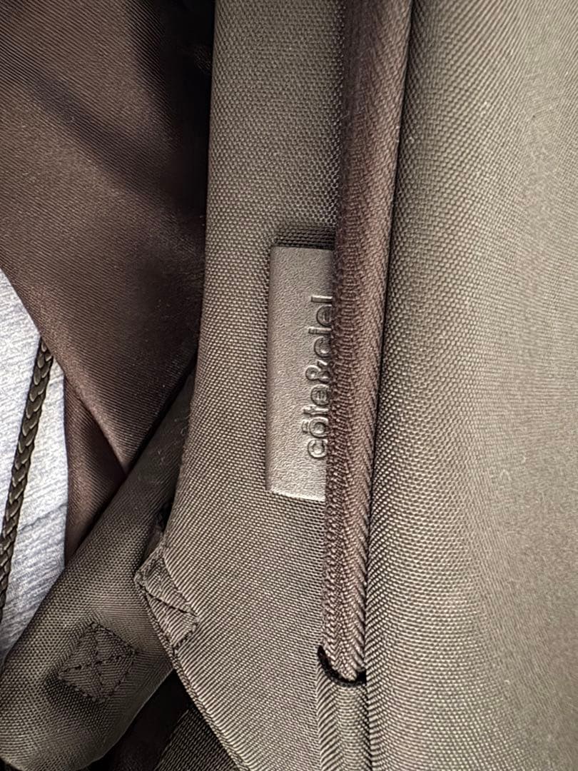 コートエシエル cote&ciel リュック ユニセックス 黒 【美品・保管袋付