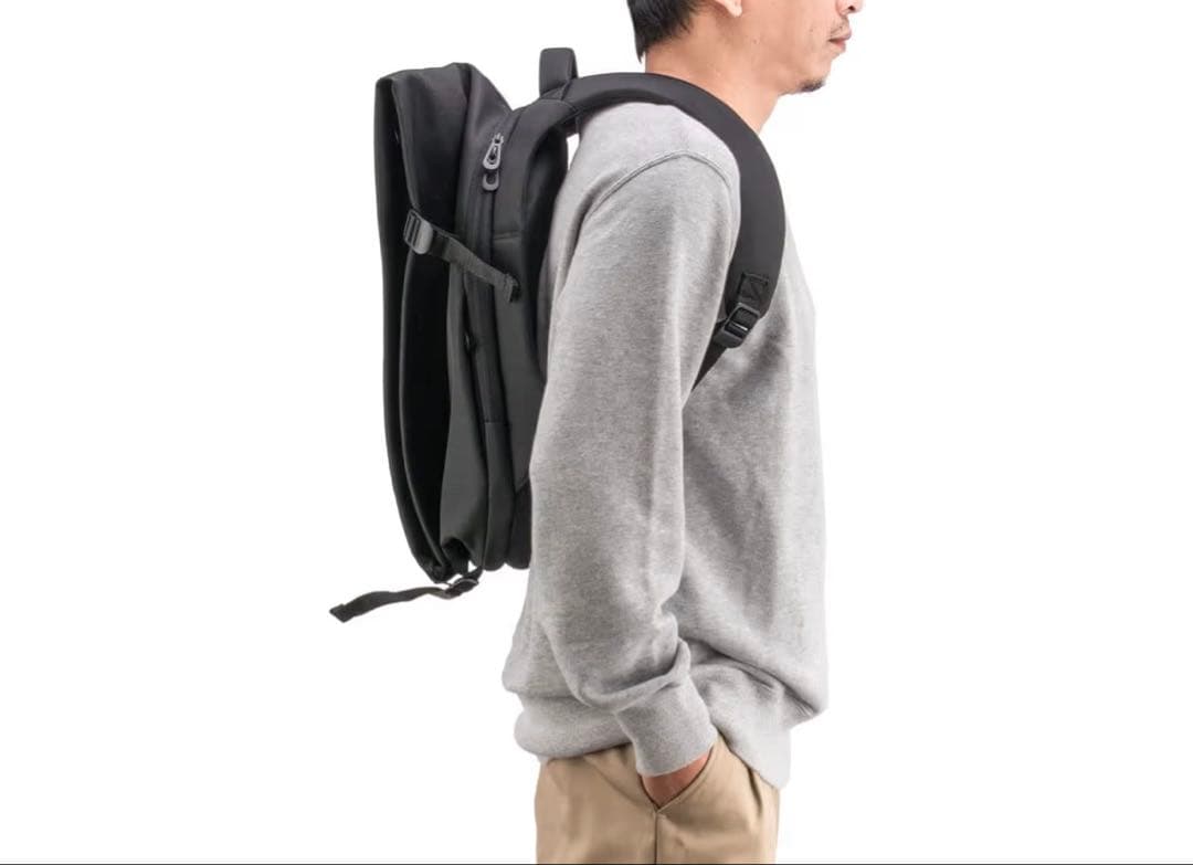 コートエシエル cote&ciel リュック ユニセックス 黒 【美品・保管袋付