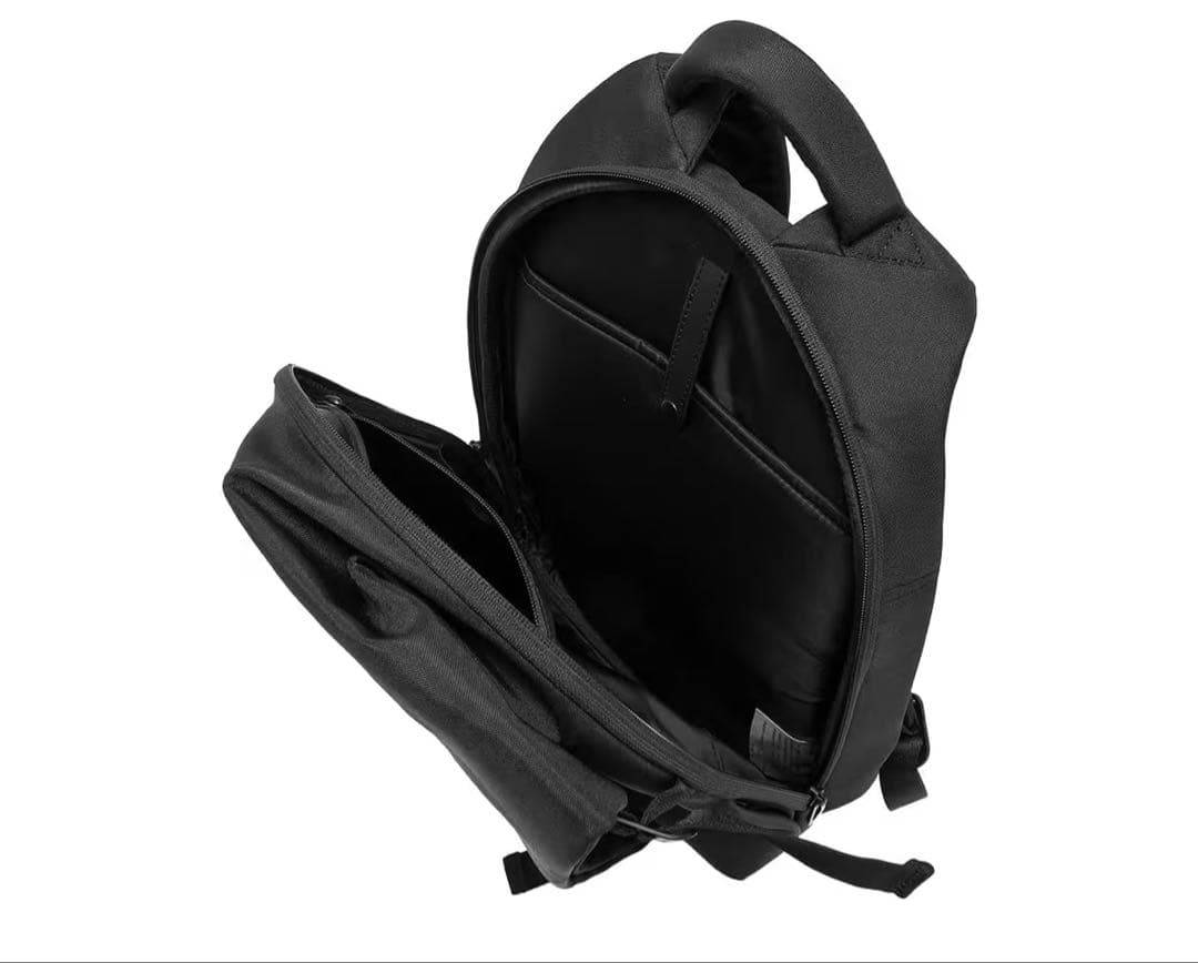 コートエシエル cote&ciel リュック ユニセックス 黒 【美品・保管袋付