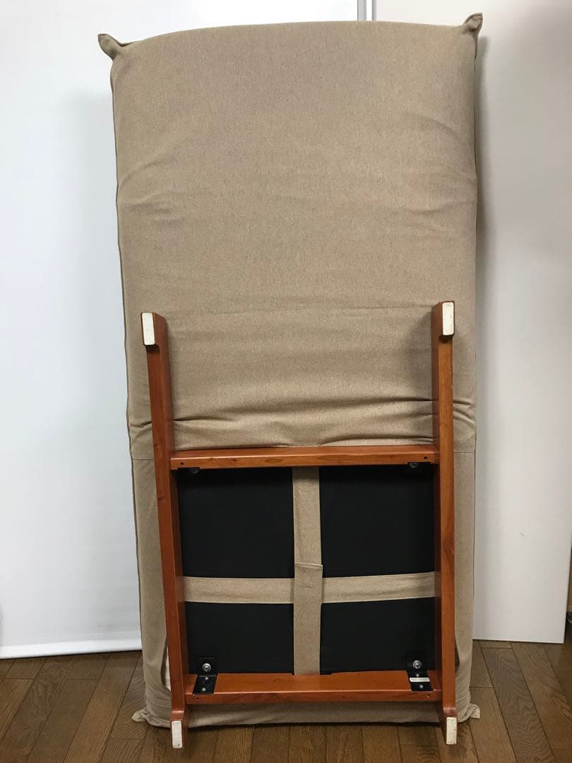 （送料込）無印良品 ハイバックリクライニングソファ