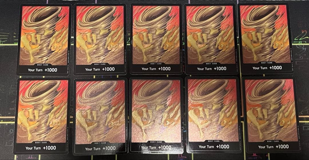 ワンピースカード サー・クロコダイル スナスナの実 ドンカード 英語版10枚