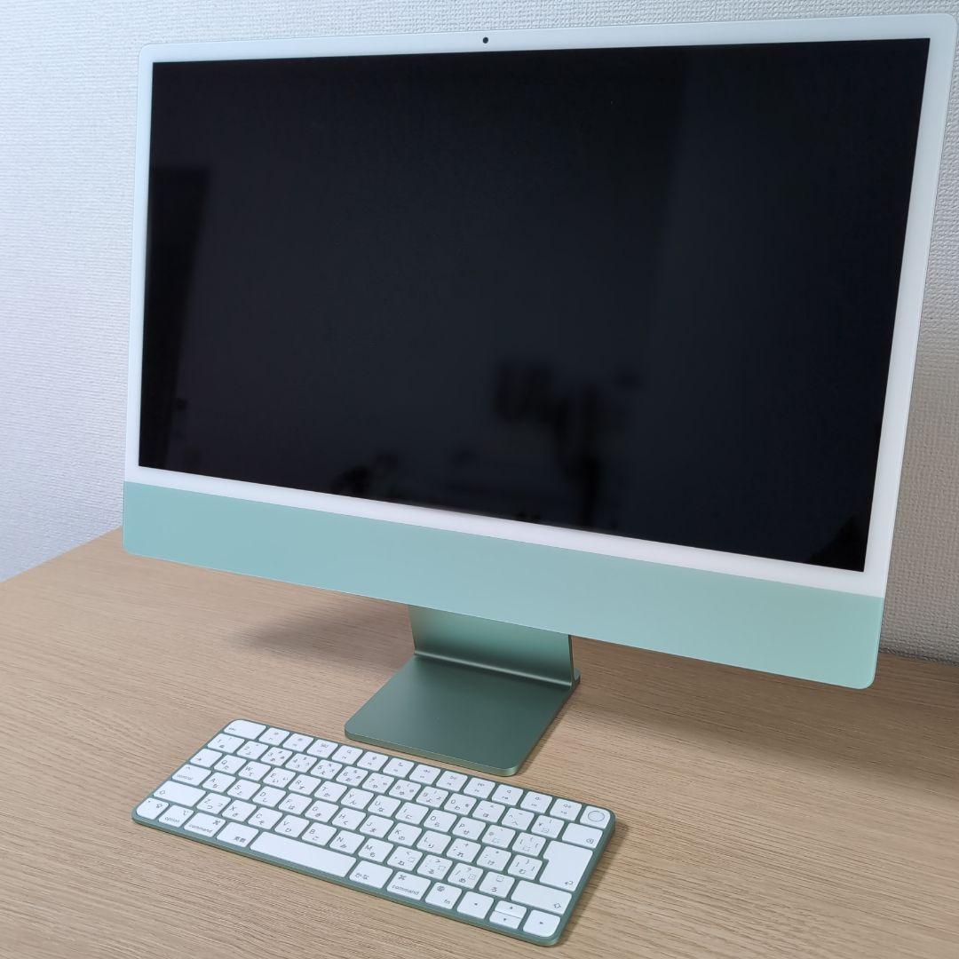 Apple iMac M1 24インチ メモリ16GB 512SSD グリーン