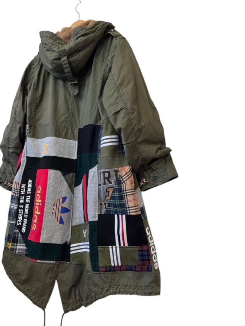 【お値下げ】adidas リメイク　モッズコート
