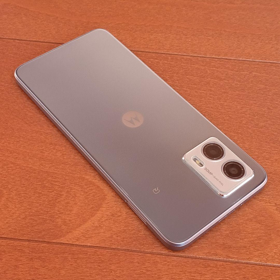 【美品】moto g53y 5G（アークティックシルバー）