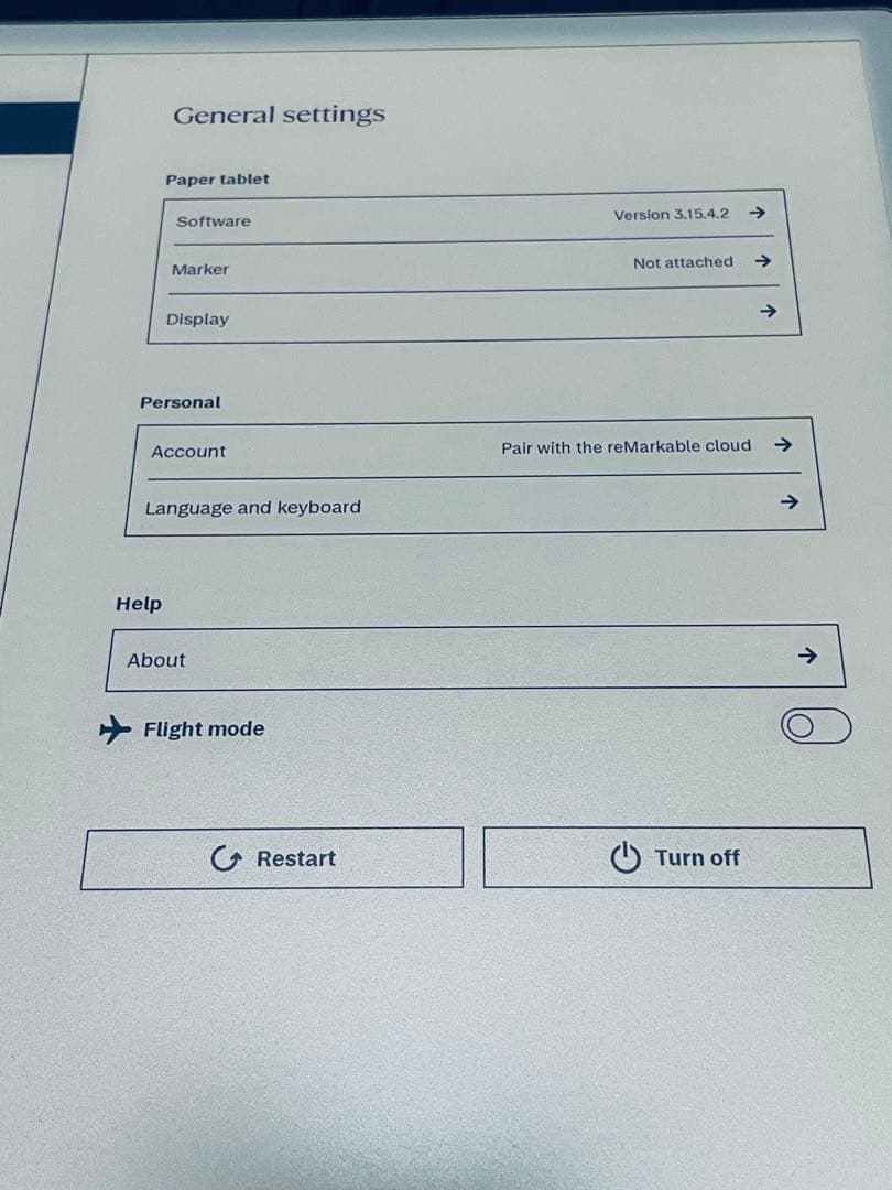 液タブ・ペンタブ reMarkable PaperPro MarkerPlus+BookFolio