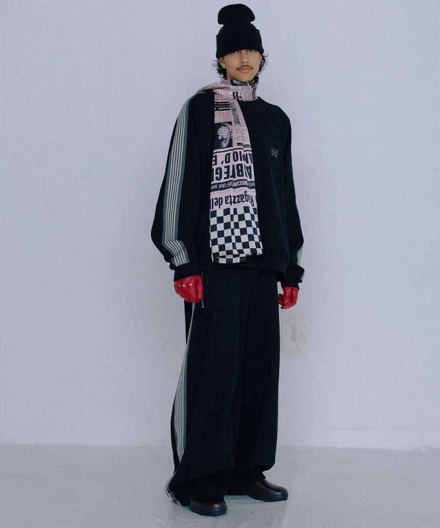 ま*ろ様 NEEDLES/ニードルズ/LHP/L.H.P スウェット スラックス